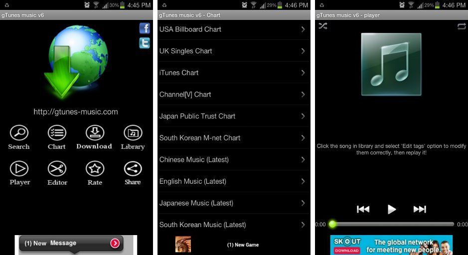 Music downloader app for computer